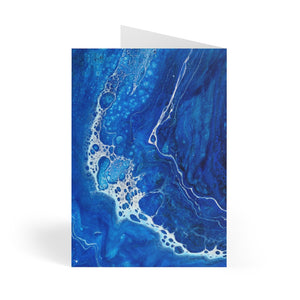 Deep Blue Greeting Card