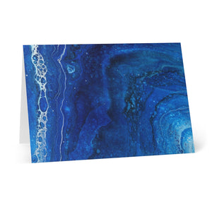 Deep Blue Greeting Card